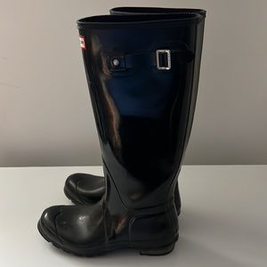 Hunter rain boots in great condition!